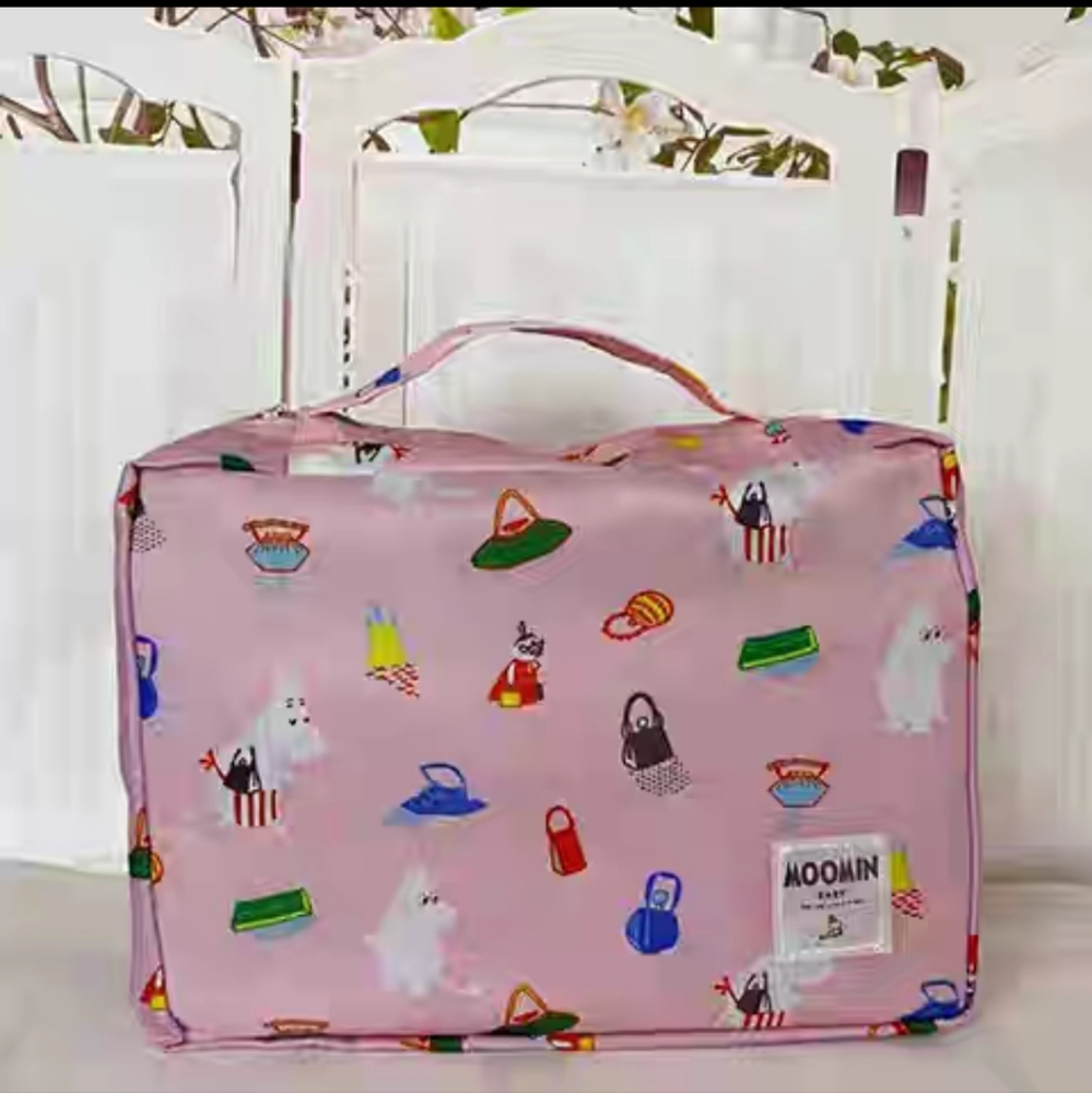 Moomin Hanging Travel Toiletry Bag Organizer/Makeup Cosmetics Bag